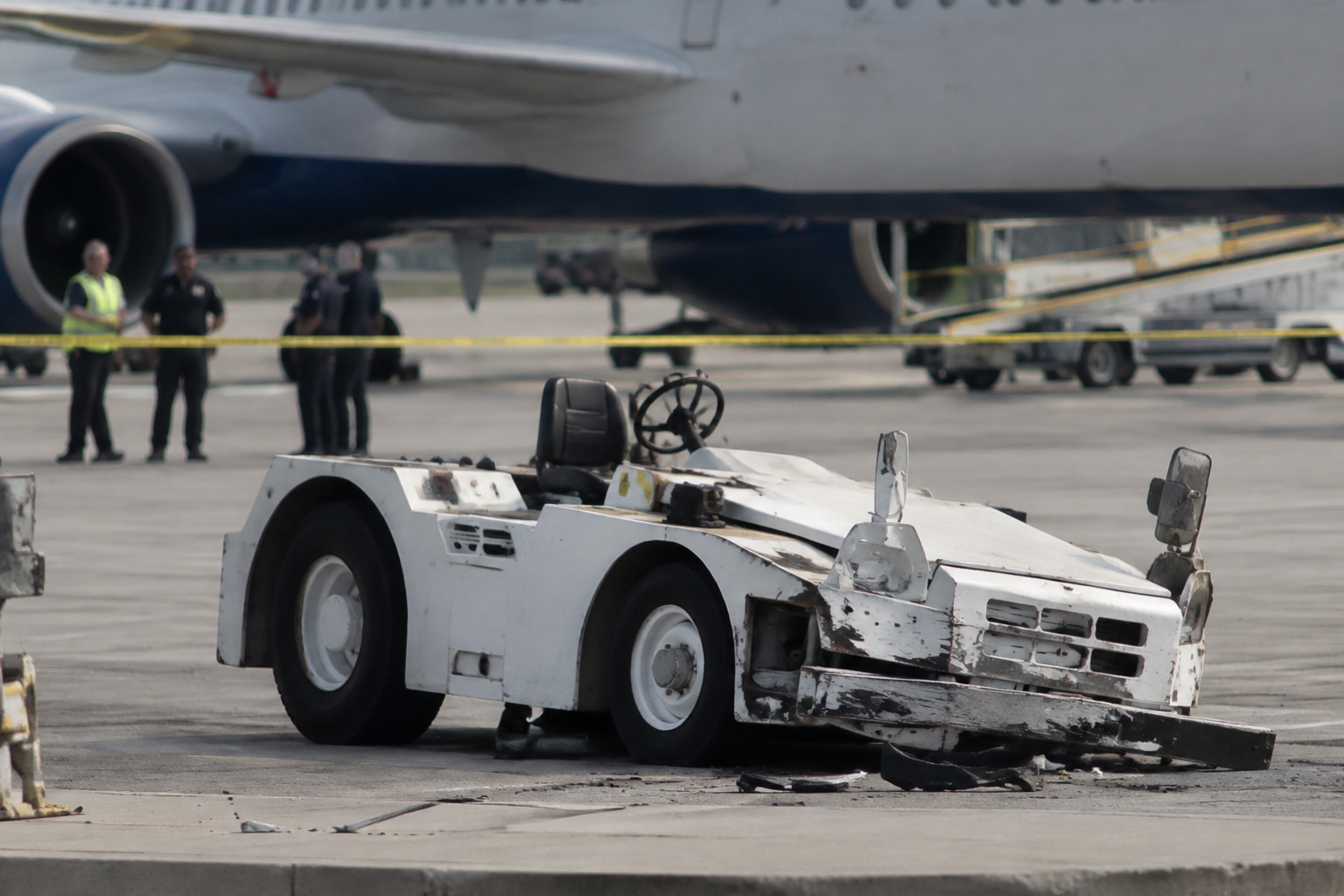 Delta Passenger Stole and Crashed Tug at John Wayne Airport, Officials Say