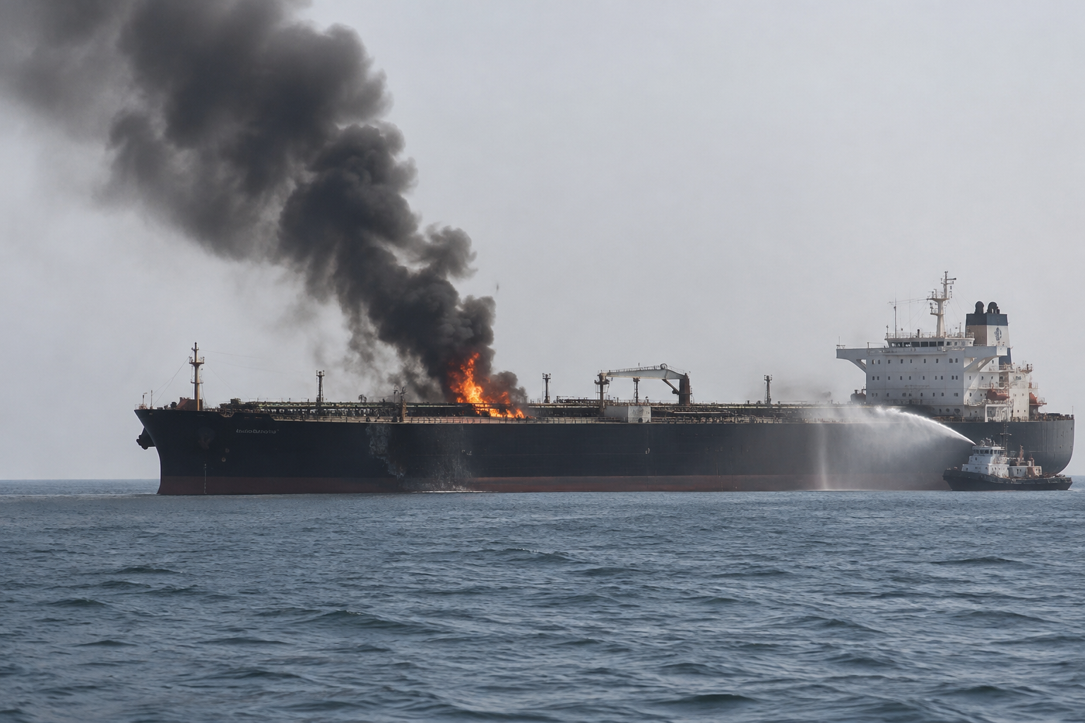 Tanker struck by multiple projectiles in Gulf off Qatar; casualties reported