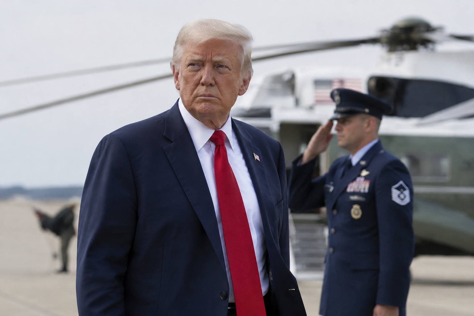 Trump Says No New U.S. Strikes on Iran Before Midterms as Military Drafts Plans
