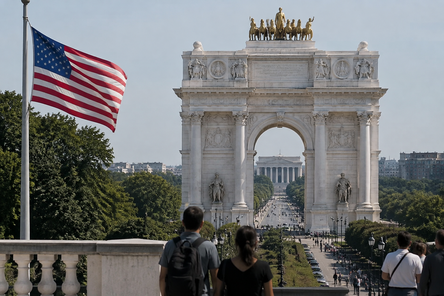 Arlington County Sues to Stop Trump’s Planned Triumphal Arch