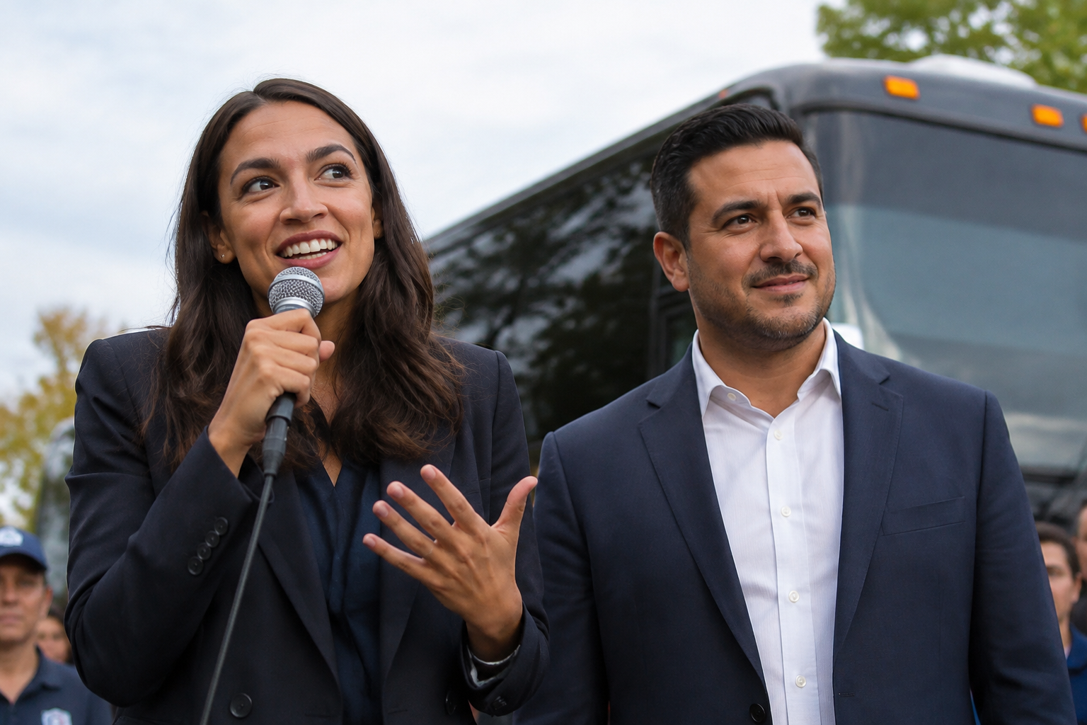 Ocasio-Cortez to Join El-Sayed for Michigan Senate Campaign Bus Tour