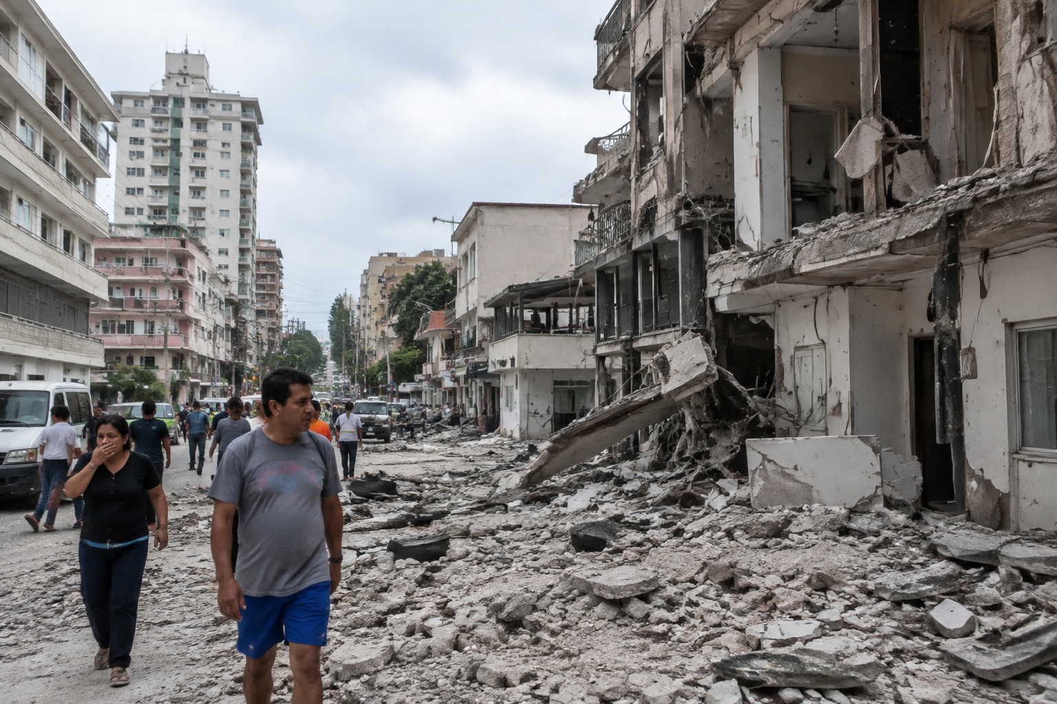 Magnitude 7.7 earthquake strikes Panama, damaging buildings