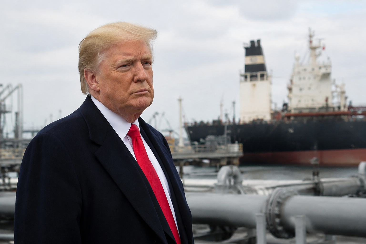Trump says U.S. will get Russian diesel to curb prices before midterms
