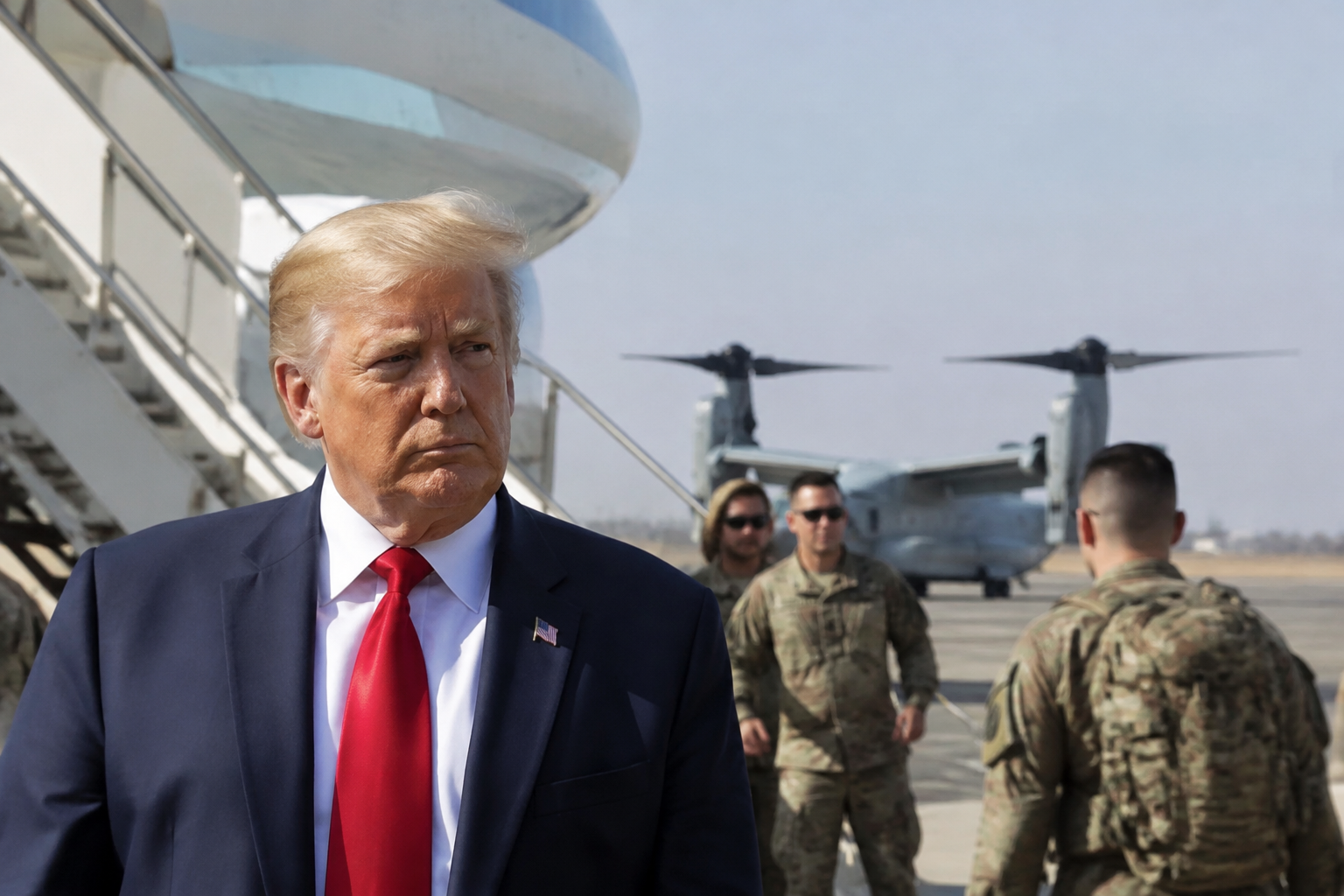Trump considers joining fight against Houthis after attack on Riyadh airport