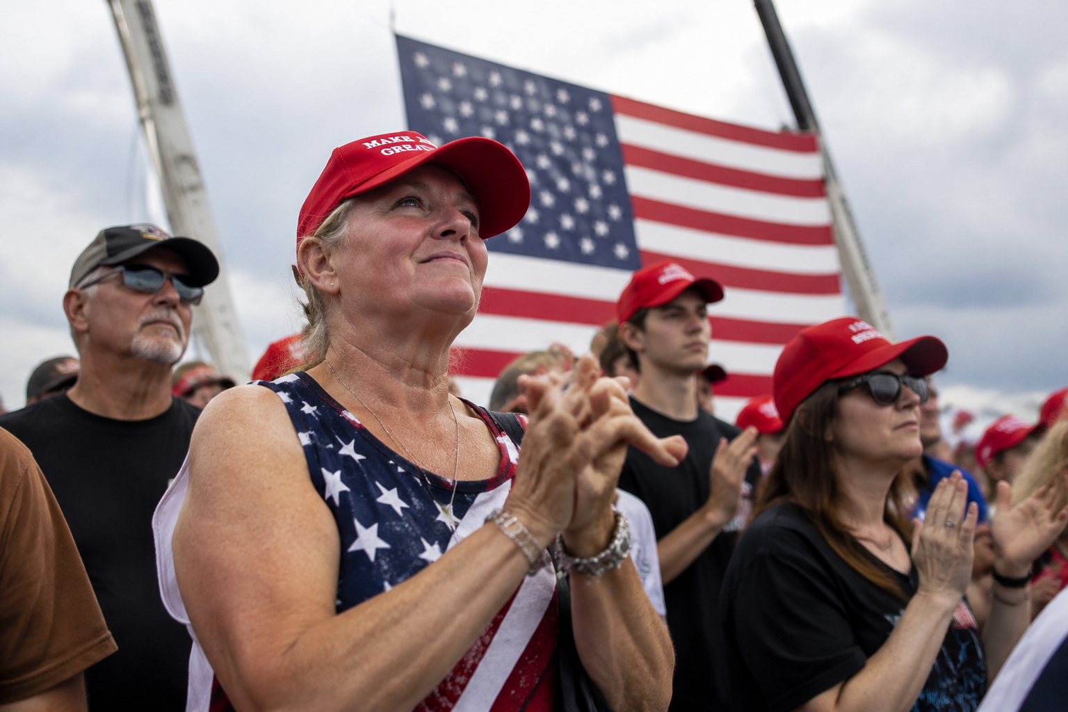 Attendees at Trump’s Tennessee Rally Defend Planned Execution Livestream