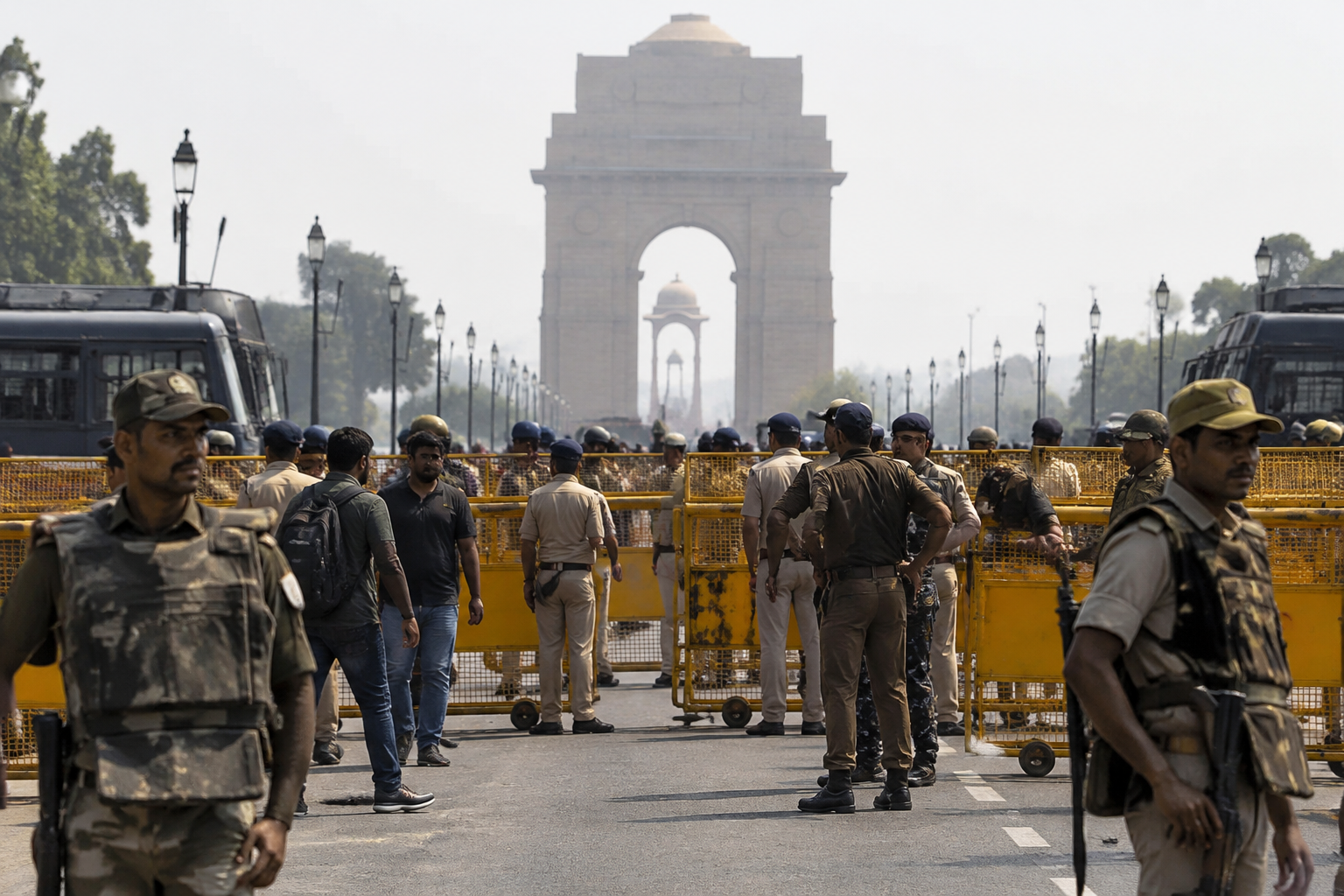 Delhi prepares for further protests after 'cockroach' group leaders freed