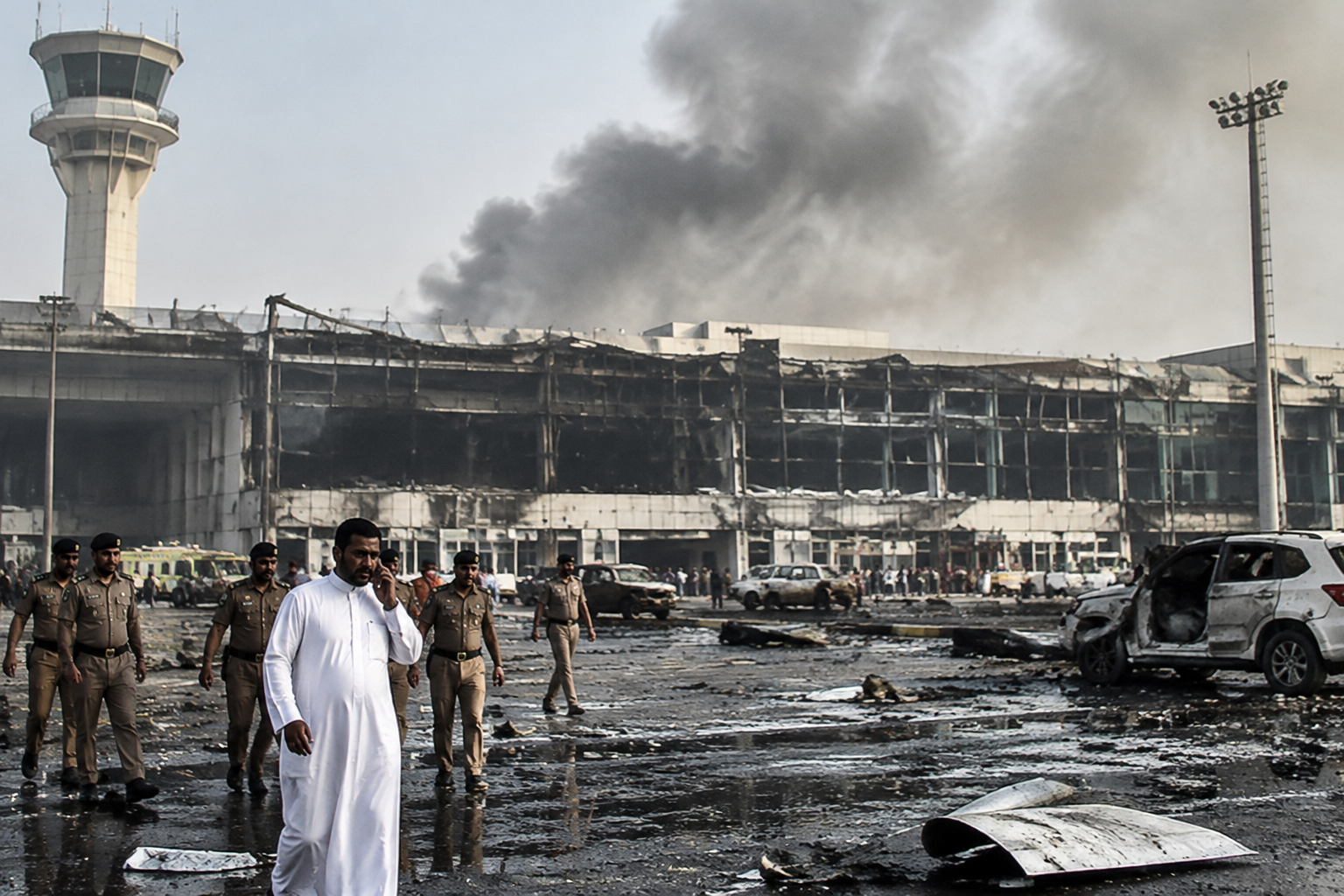 Saudi Capital Airport Hit Again as Weekend Attacks Kill at Least 13