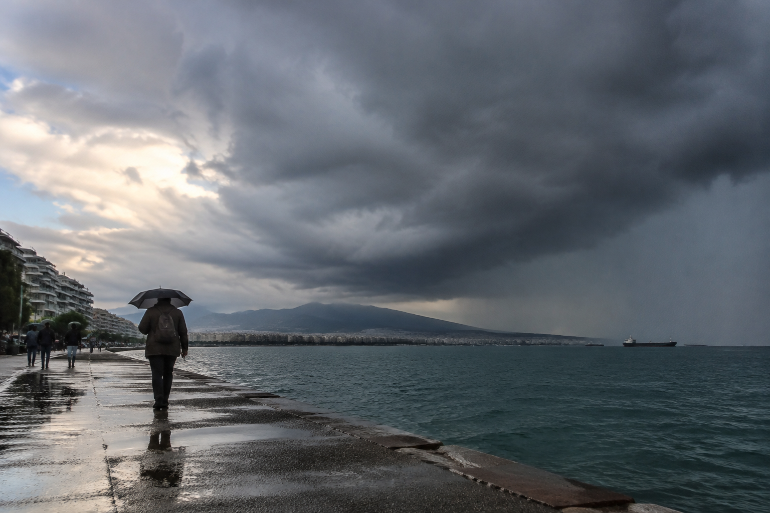Balkans see sharp temperature swings as heavy rain approaches Greece