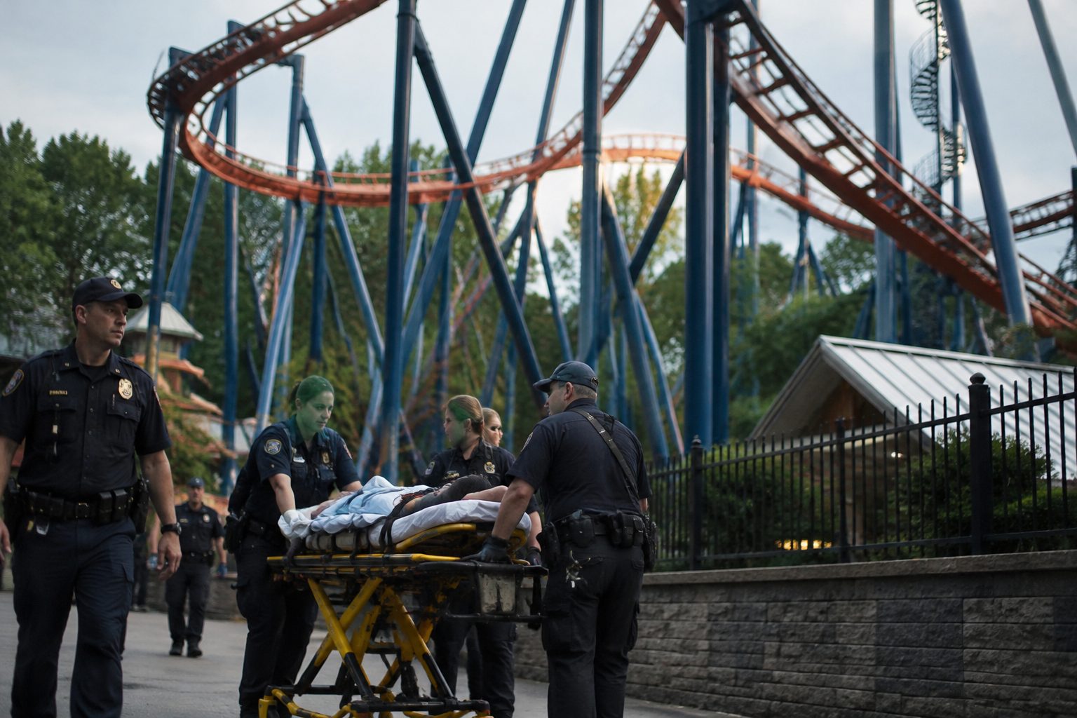 Roller Coaster Rider Dies at Six Flags Over Georgia; Several Others Injured
