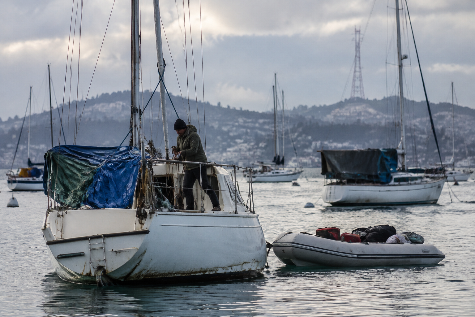 California Boat Dwellers Face Deadline to Leave Bay North of San Francisco