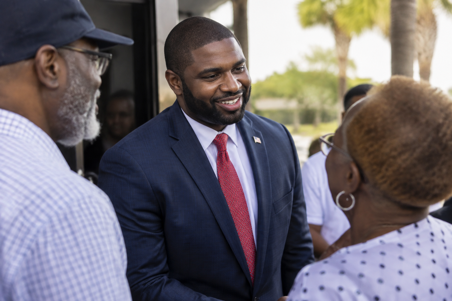 Byron Donalds Courts Black Voters in Florida Governor’s Race