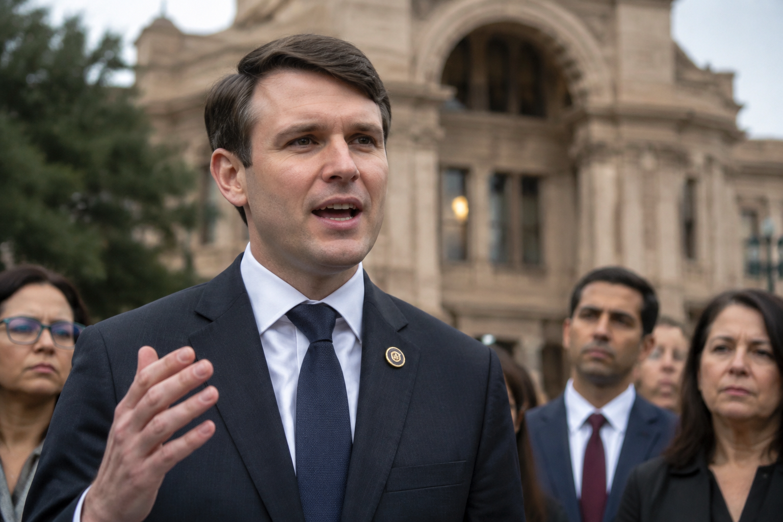 False mental health claims target Texas Democrat James Talarico