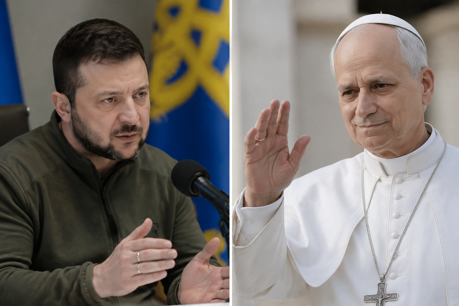 Zelenskyy speaks with NPR; Pope Leo XIV diagnosed with lung cancer
