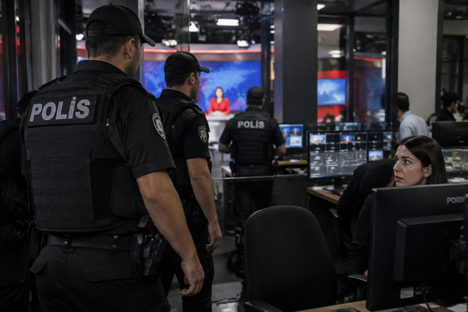 Turkish Police Raid Opposition TV Station, Stopping Live Broadcasts