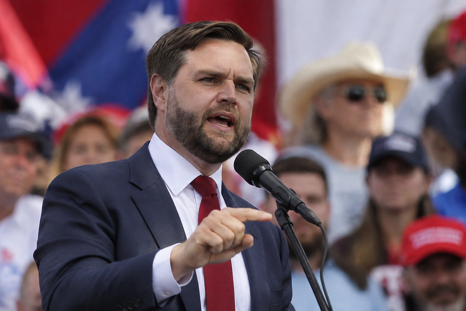 Vance Draws Criticism for Suggesting Talarico Is Gay at Texas Rally
