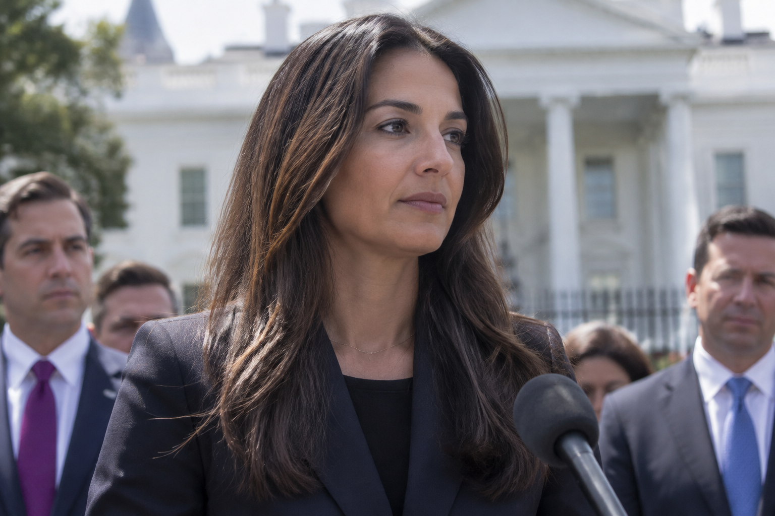 White House backs Katie Zacharia amid questions over legal credentials