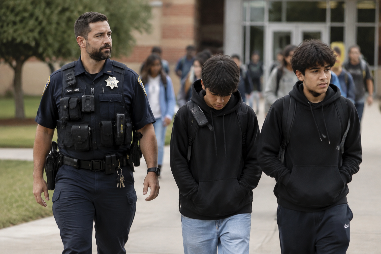 More Young Texas Students Face Charges as Schools Add Campus Police