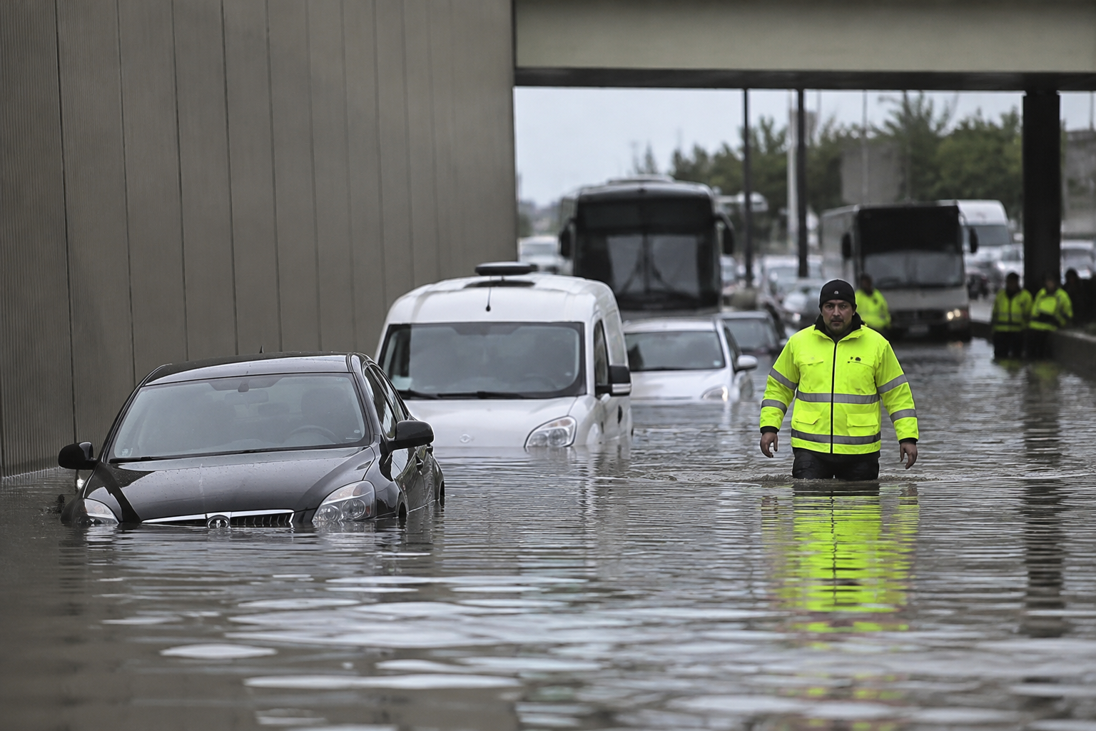 Two die in Istanbul after heaviest rain in 84 years, governor says