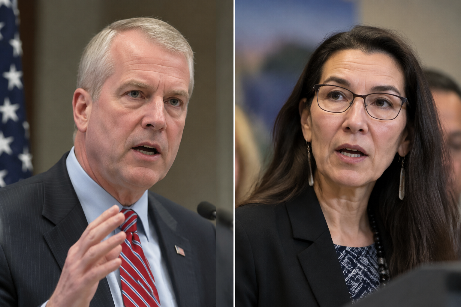Dan Sullivan and Mary Peltola Trade Personal Attacks in Alaska Senate Debate