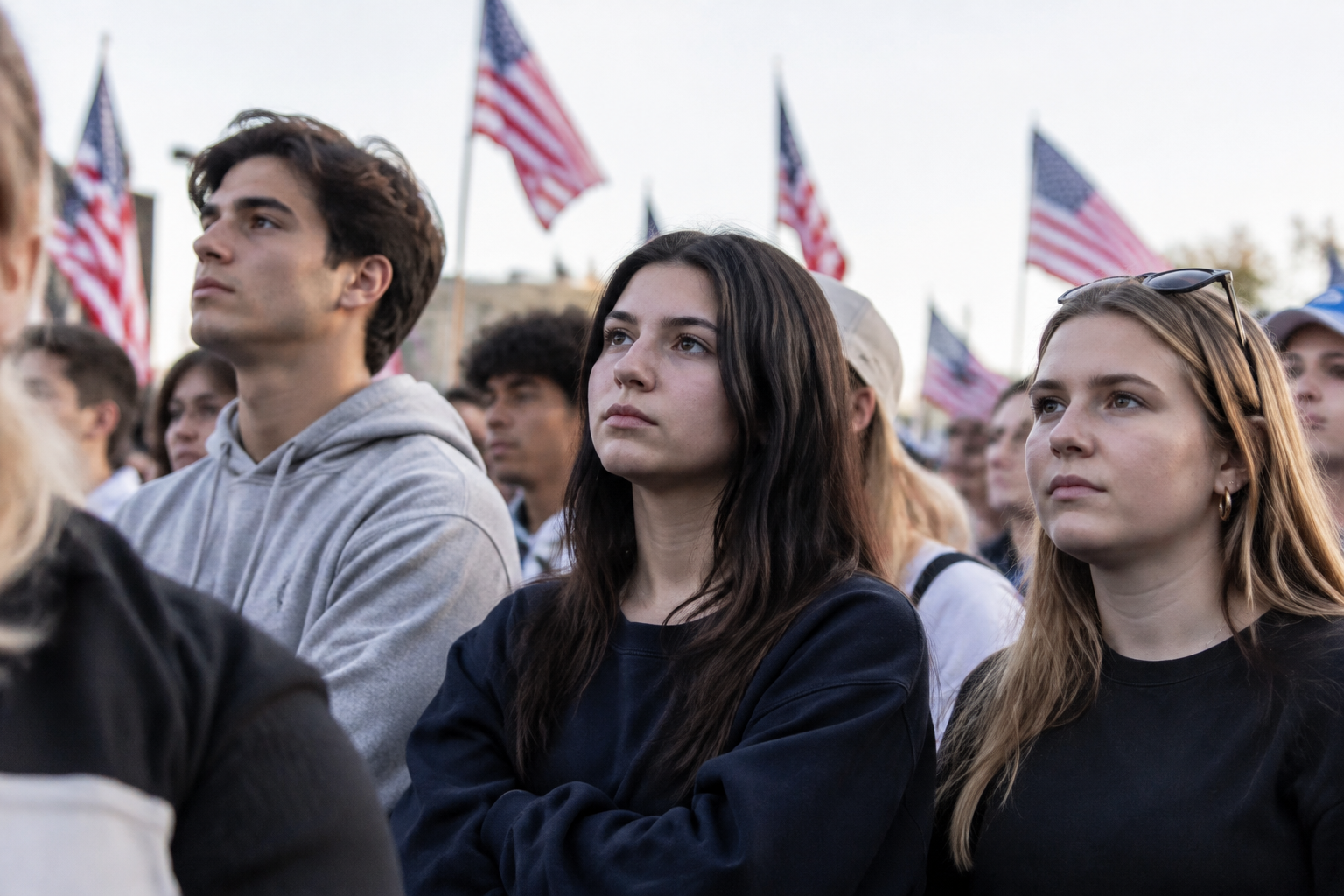 Young Voters Shift Away From Trump and Republicans After 2024 Gains