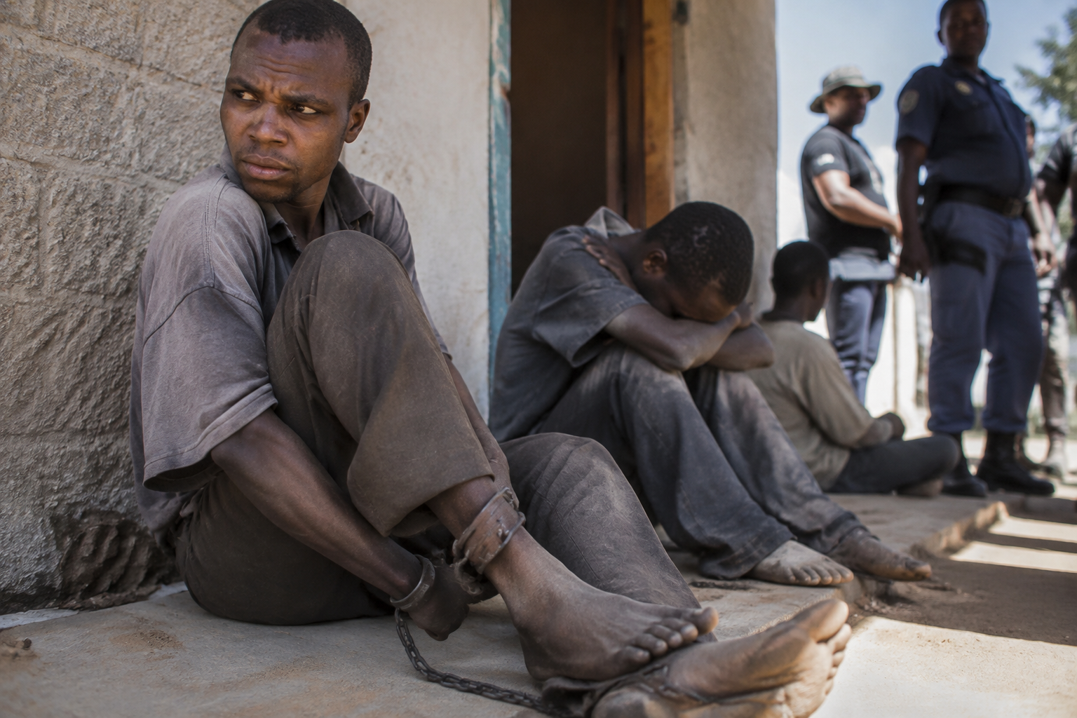 Patients in chains rescued from suspected illegal rehab centre in South Africa