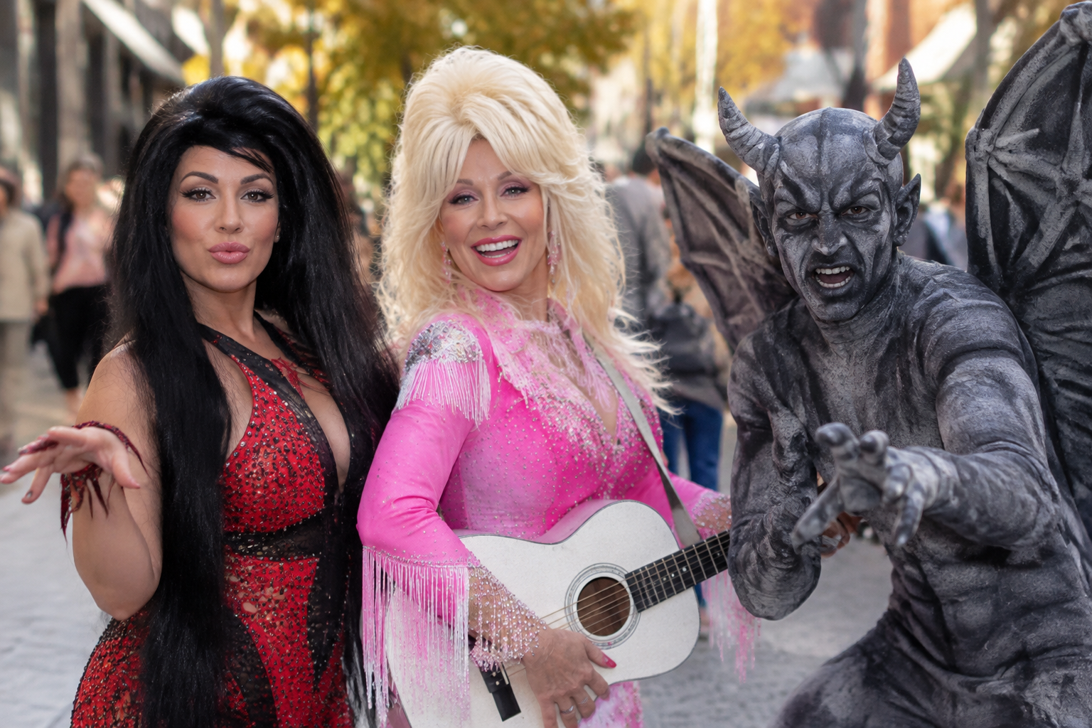 Halloween costume trends: Freaky Nikki, Dolly Parton and gargoyles
