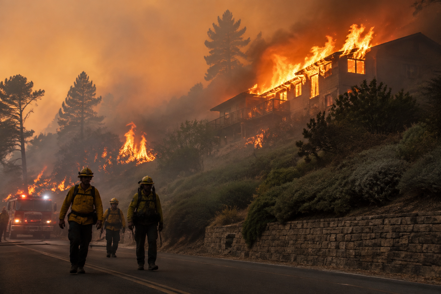 California Norte Fire burns homes as evacuation orders issued