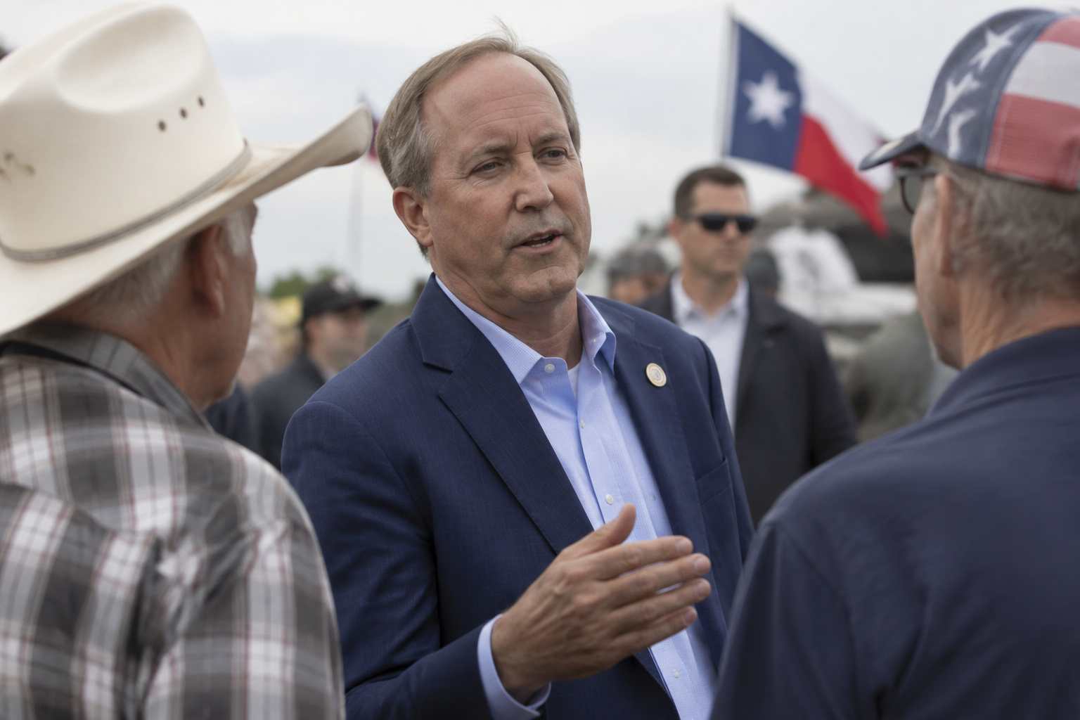 Ken Paxton Tours Texas as Polls Show Tightening Senate Race