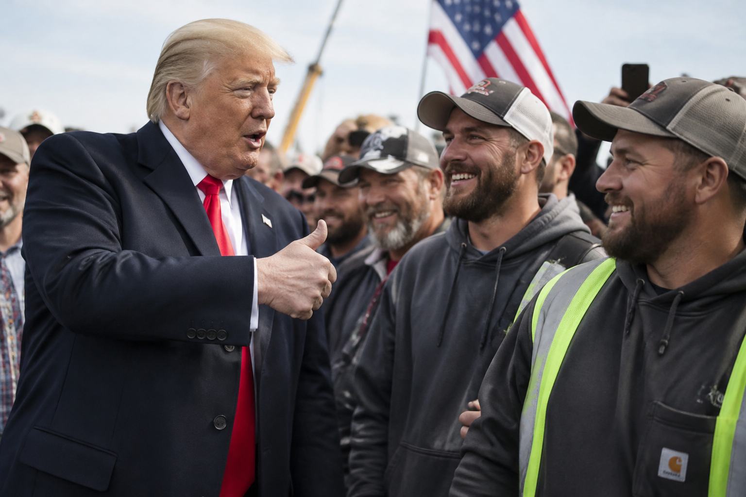 Trump Praises Men's Appearance in Final Stretch of Midterm Campaign