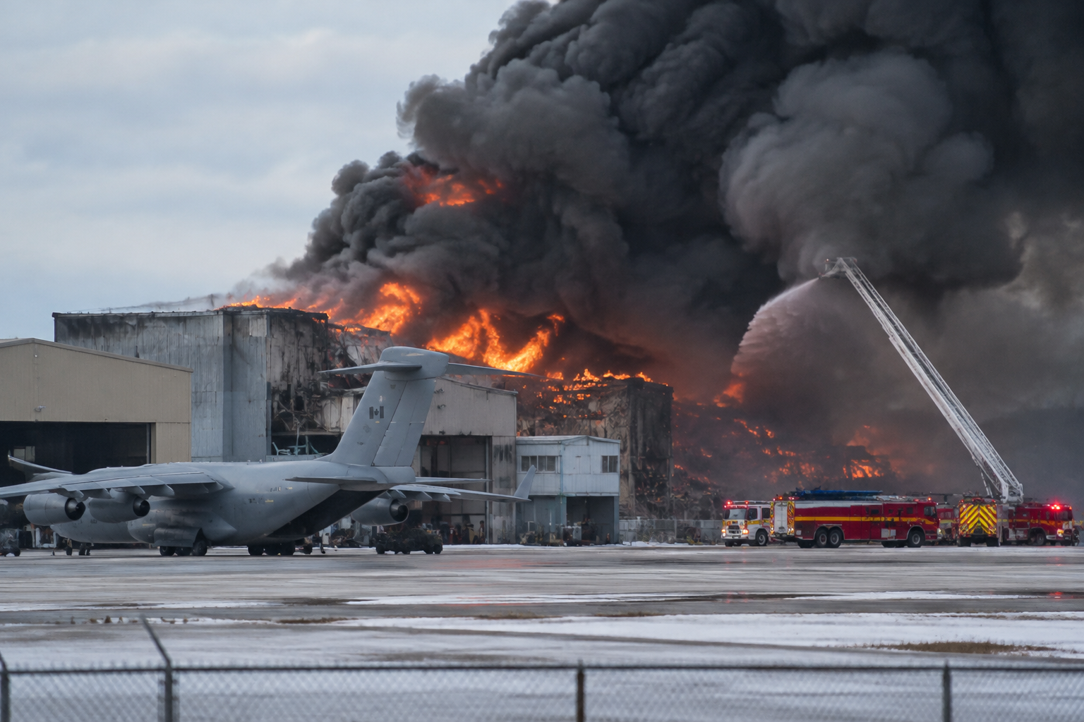 At Least Four Dead After Major Fire at Canadian Military Base
