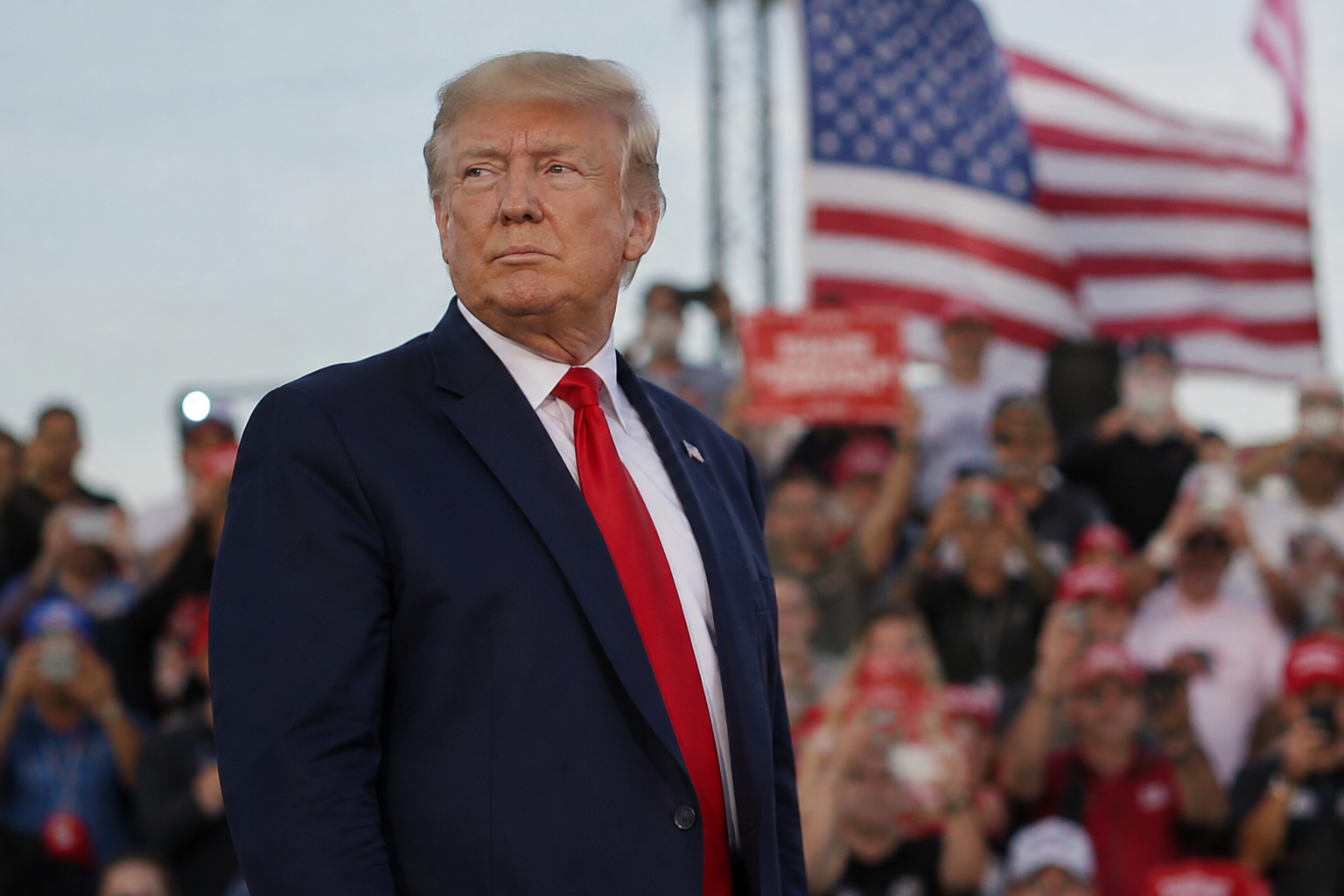 Few Republican Ads Mention Trump Ahead of Midterm Elections