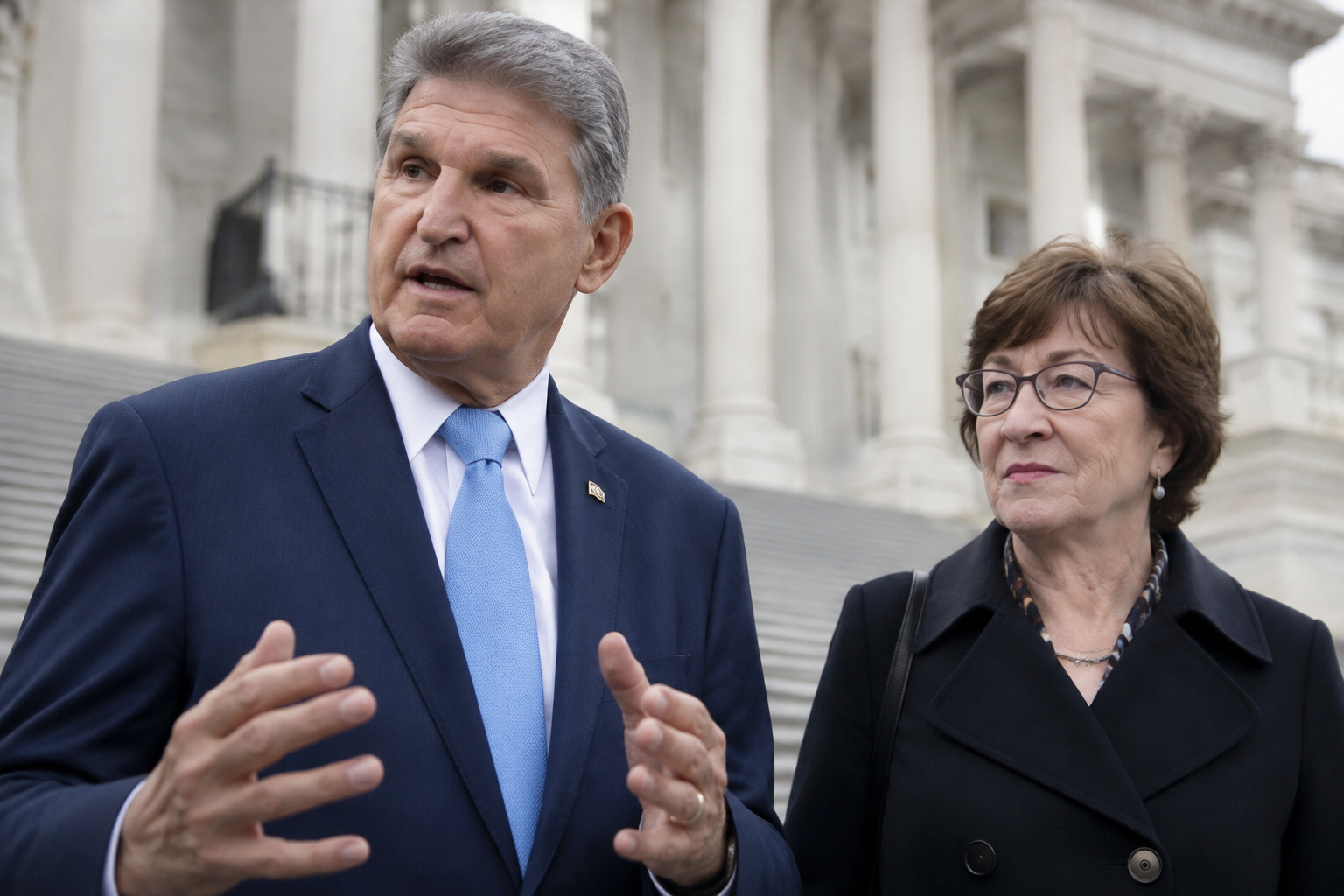 Joe Manchin to Campaign With Susan Collins in Maine Before Midterms