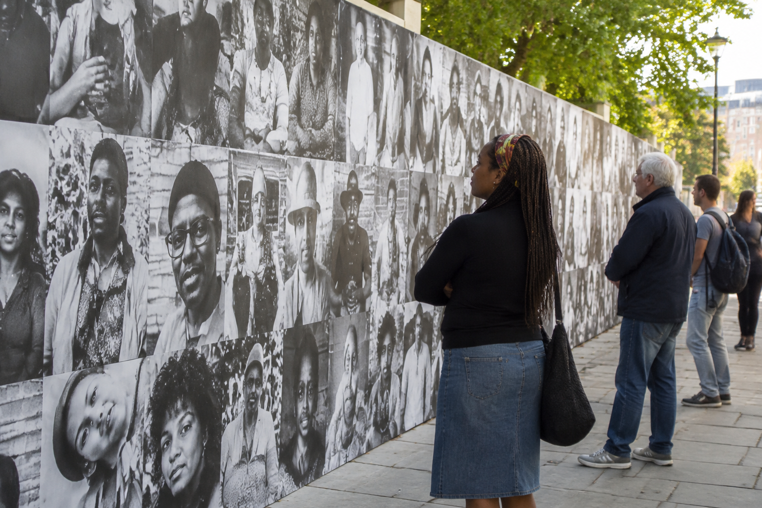 Endless Frieze installation honours Notting Hill locals