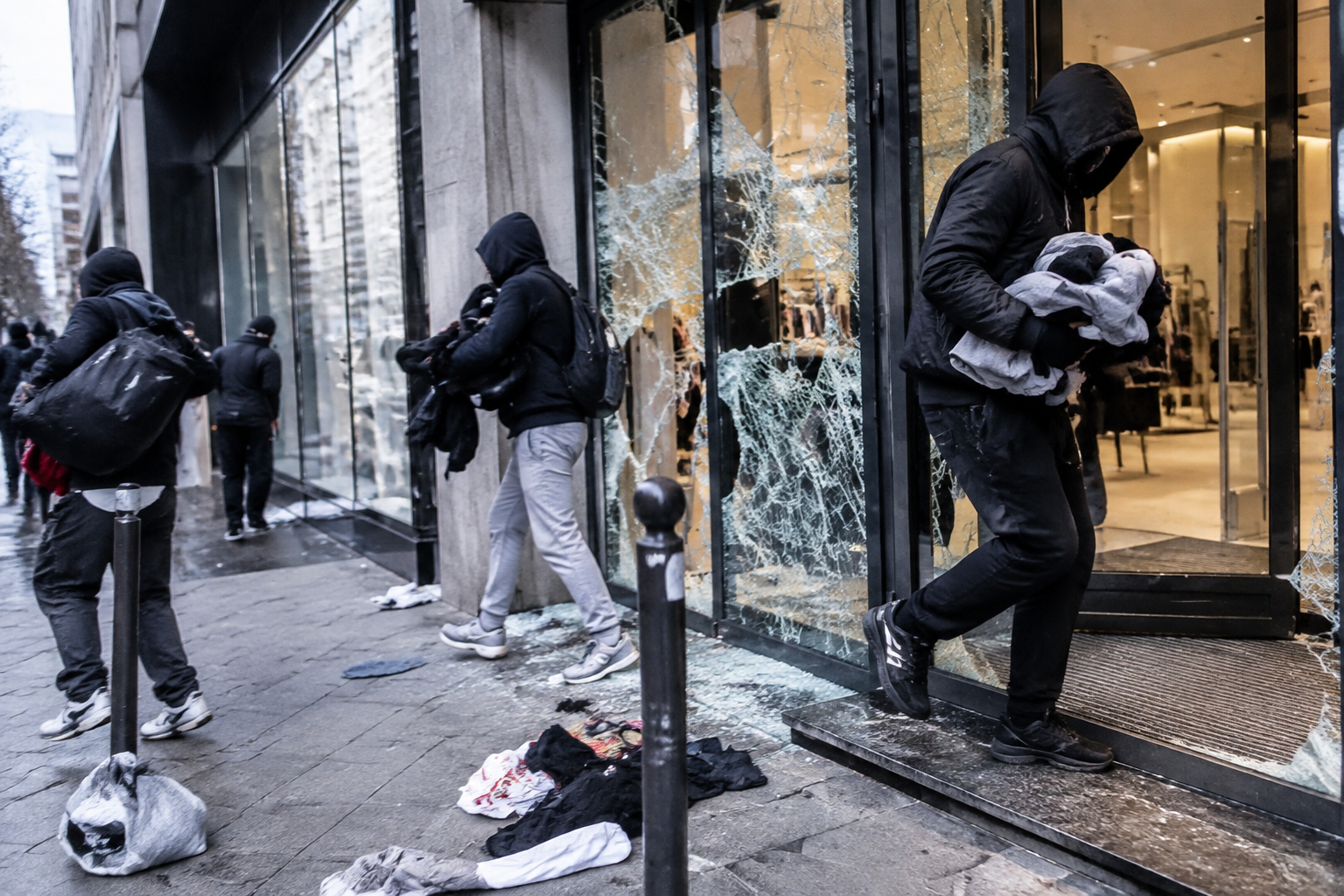 Vinted removes listings linked to looting in France