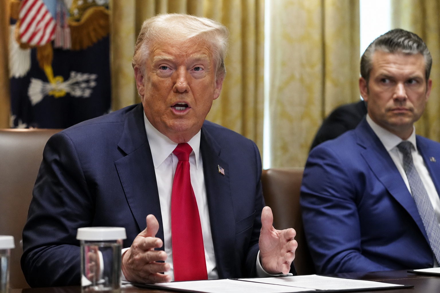 Trump pushes for Ukraine war's end; DOJ charges 28 in California voting cases