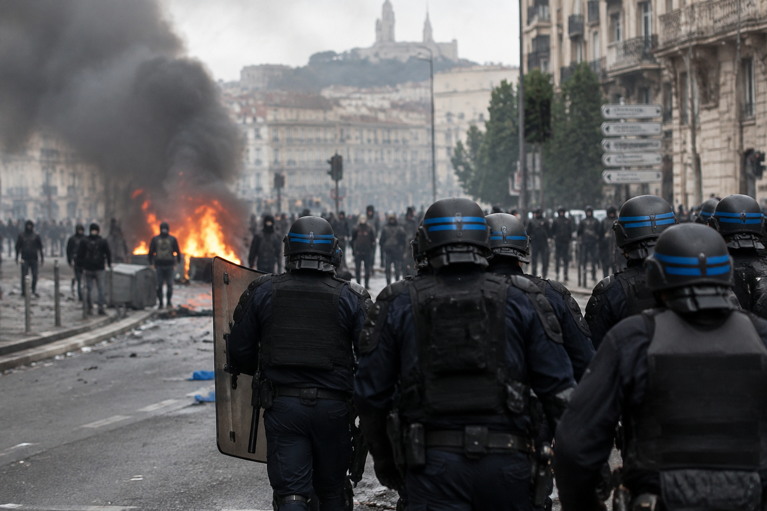 Marseille prepares for further unrest after violent protests