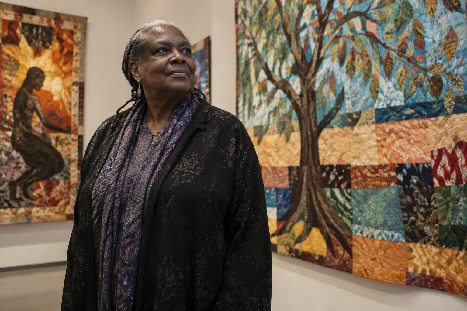 Quilt Artist Sentenced to Death at 17 Gets First Solo Museum Show at 68