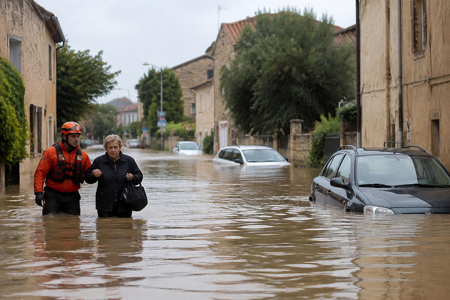 Storm flooding leaves at least four dead in southern France