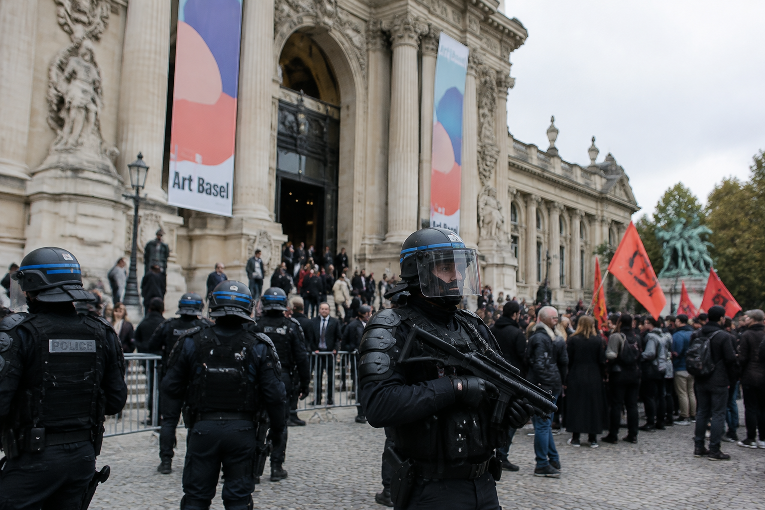 Art Basel Paris to Close Early Amid Demonstrations in France