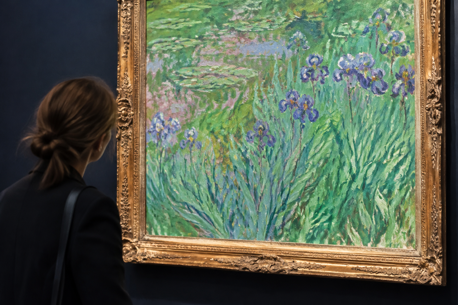 Monet’s ‘Iris’ Sells for $56 Million in France