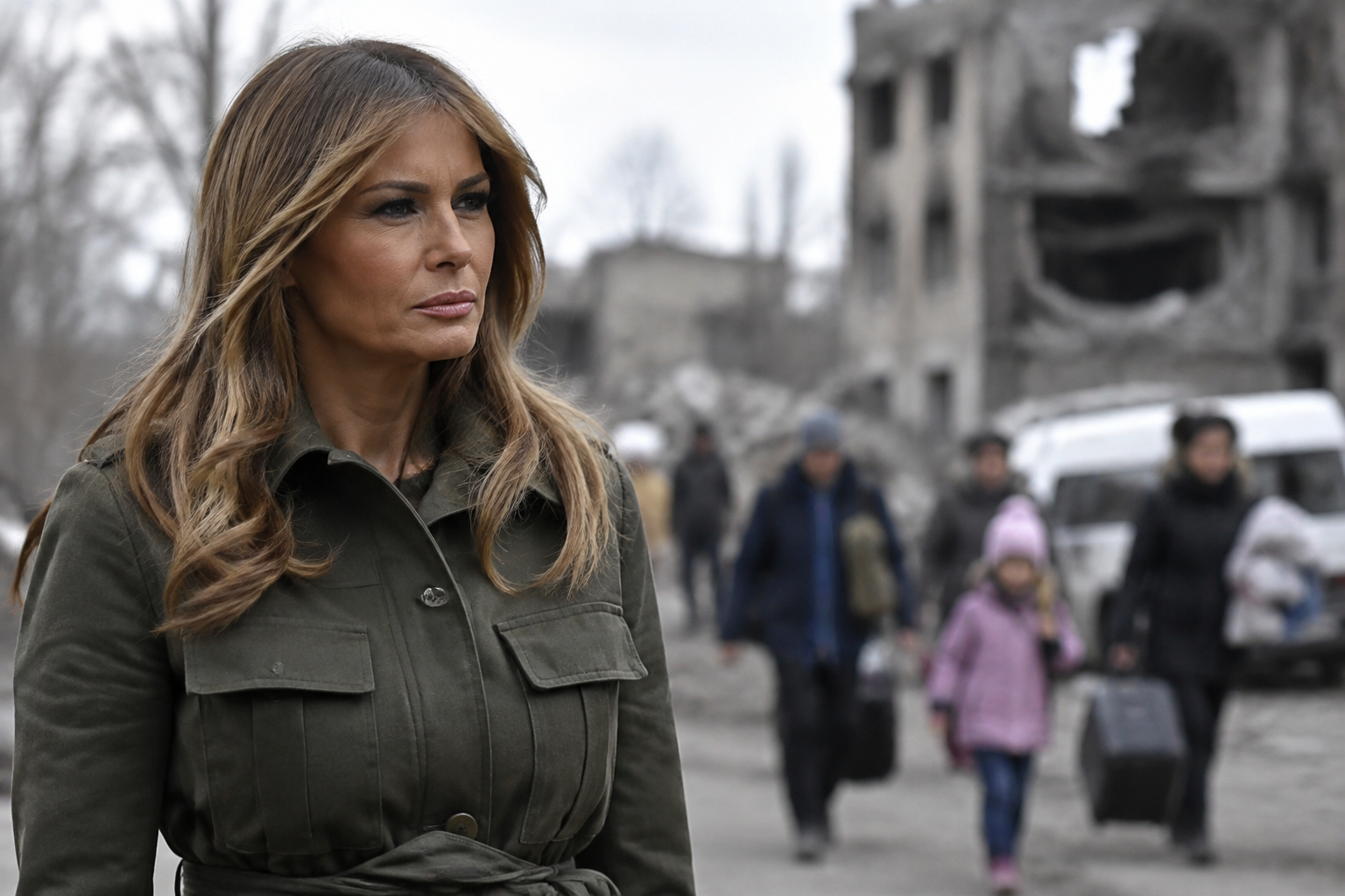Melania Trump Says She Brokered Cease-Fire to Evacuate Ukrainian City