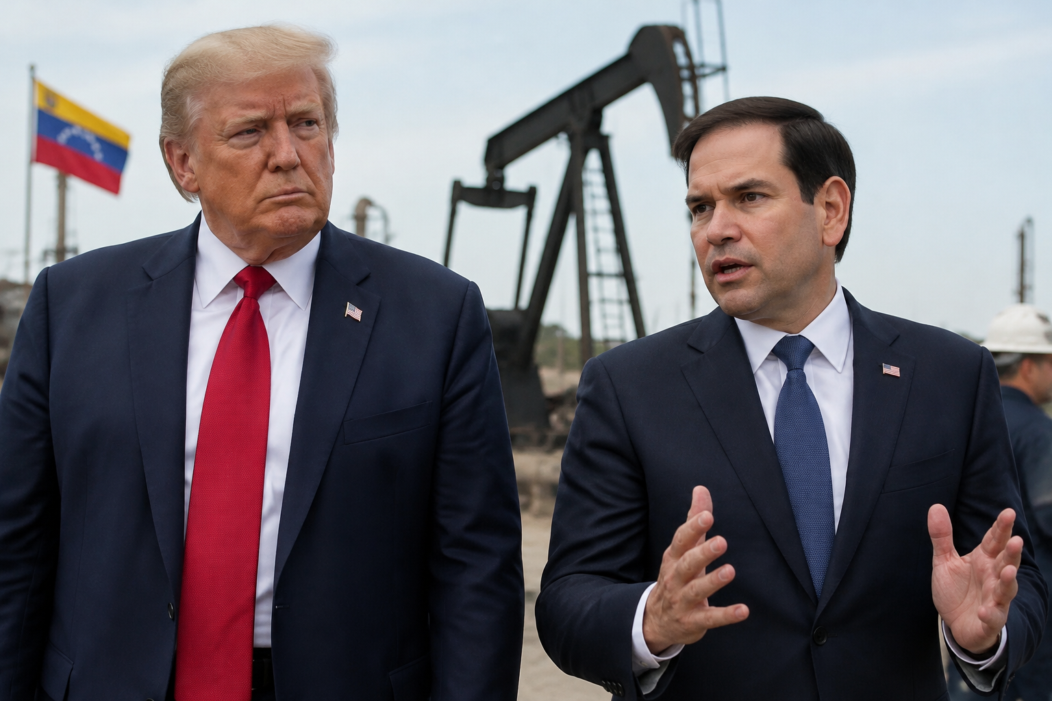 Trump Prioritizes Venezuela’s Oil as Rubio Encourages Political Talks