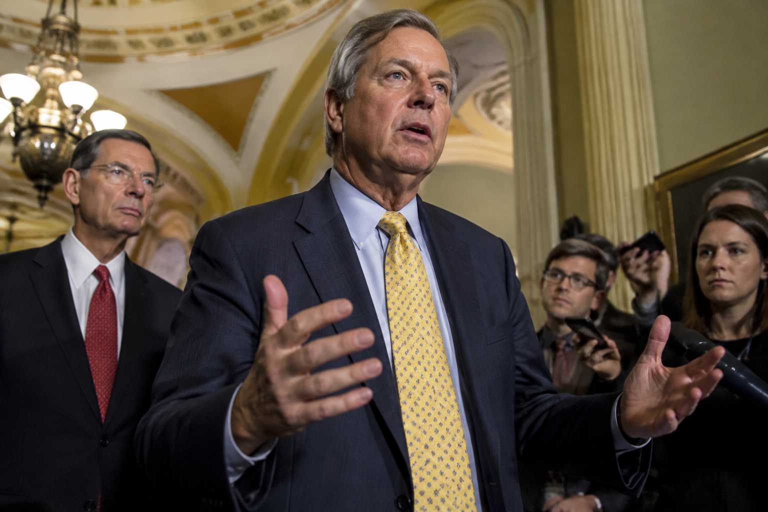 Senators Threaten to Block Trump Nominees Over Ukraine Satellite Restrictions
