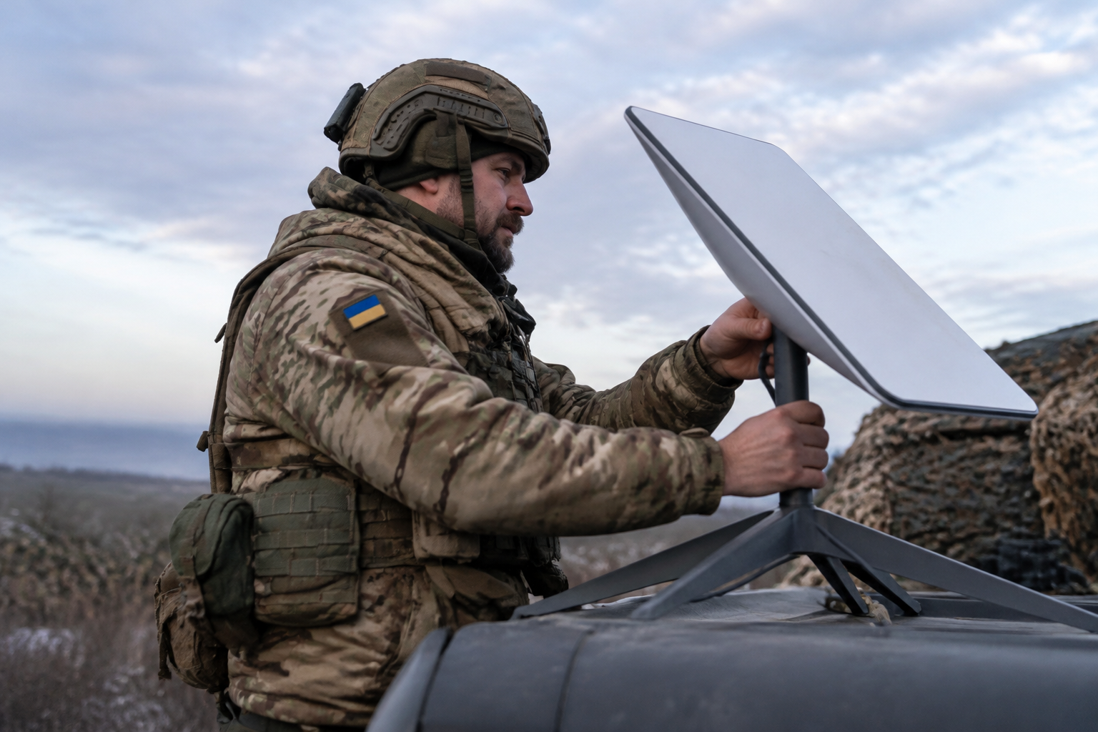 Ukraine's Starlink Access: Conflicting Accounts Over Who Has Control