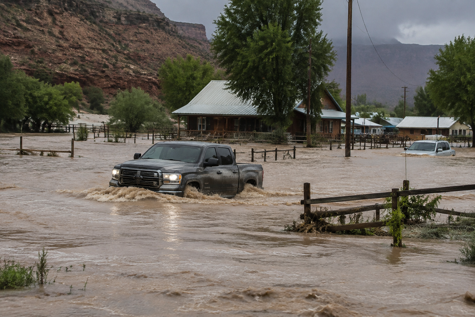 Severe Flooding Hits Four Corners Region, With More Expected Through Weekend