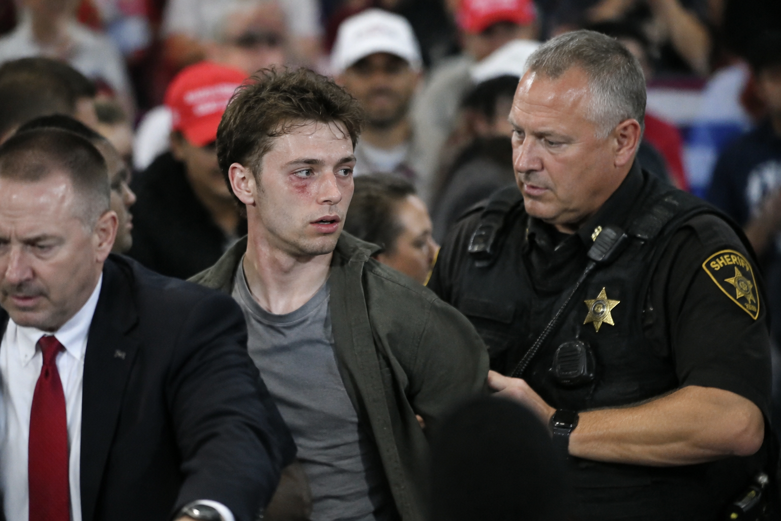 No Charges Filed After Blake Miley Was Punched for Heckling Trump
