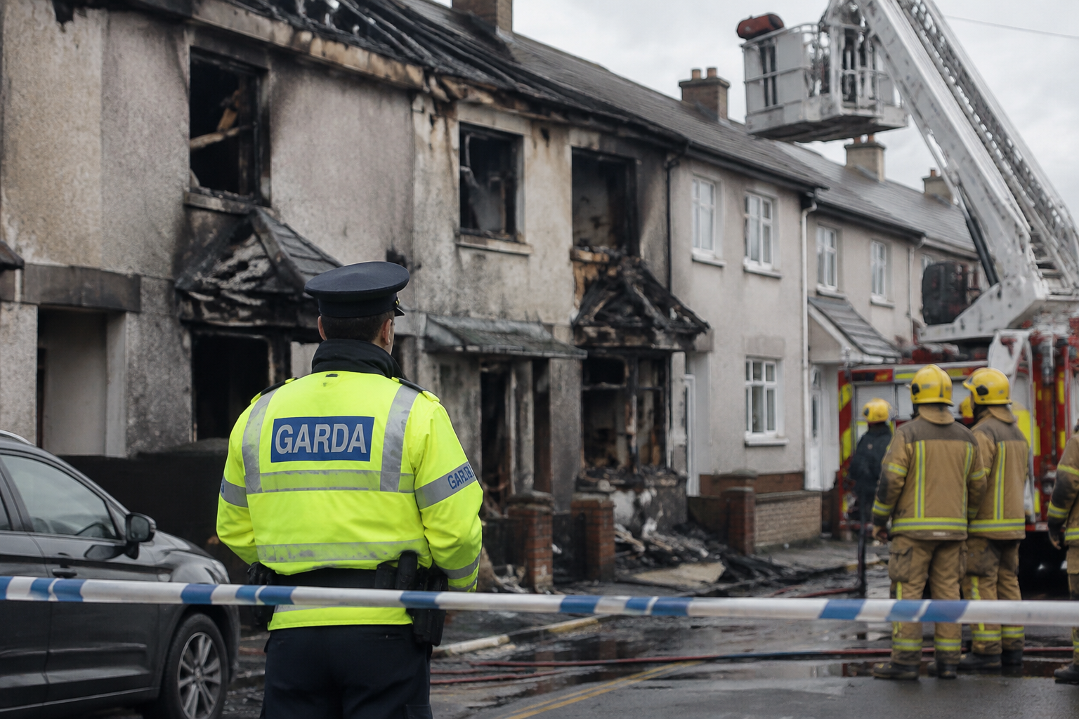 Three released without charge after deadly arson attack in Ireland