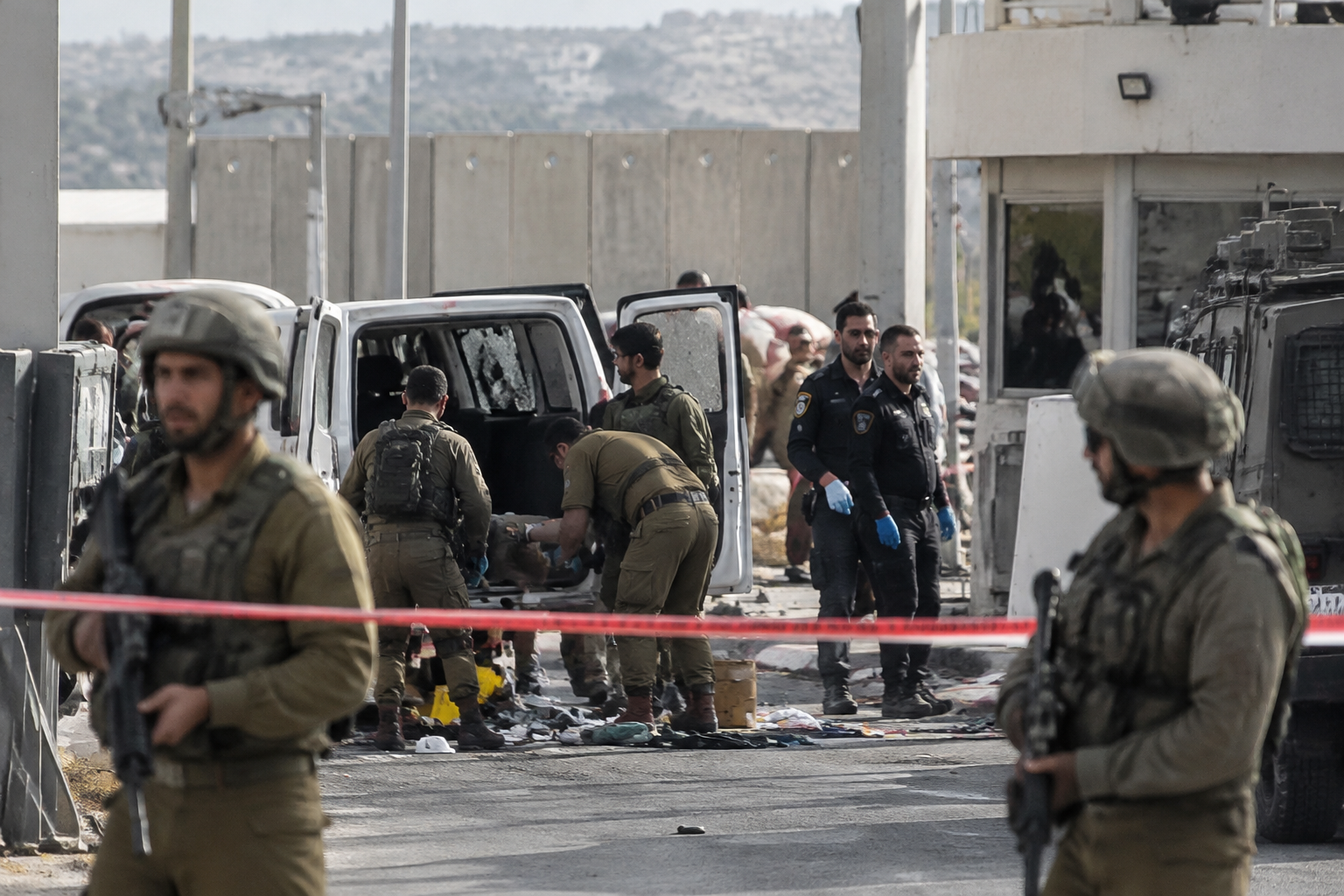 Israeli PM vows major West Bank operation after checkpoint attack kills two soldiers