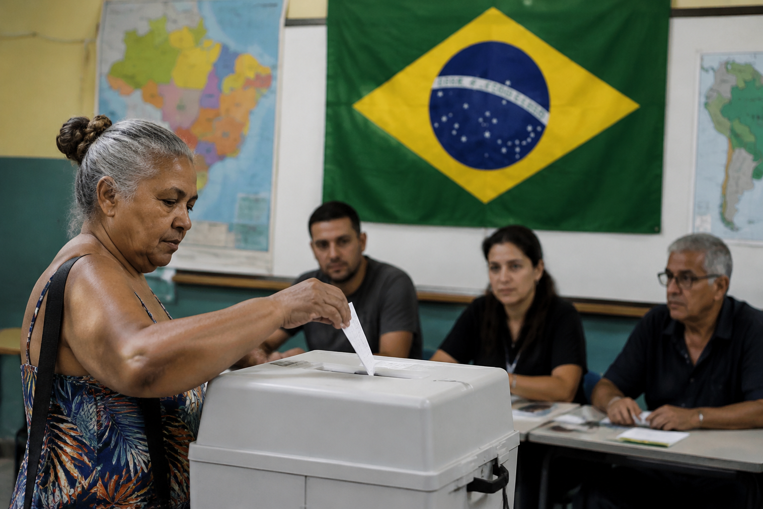 Brazil votes in tight presidential runoff between Lula and Flávio Bolsonaro