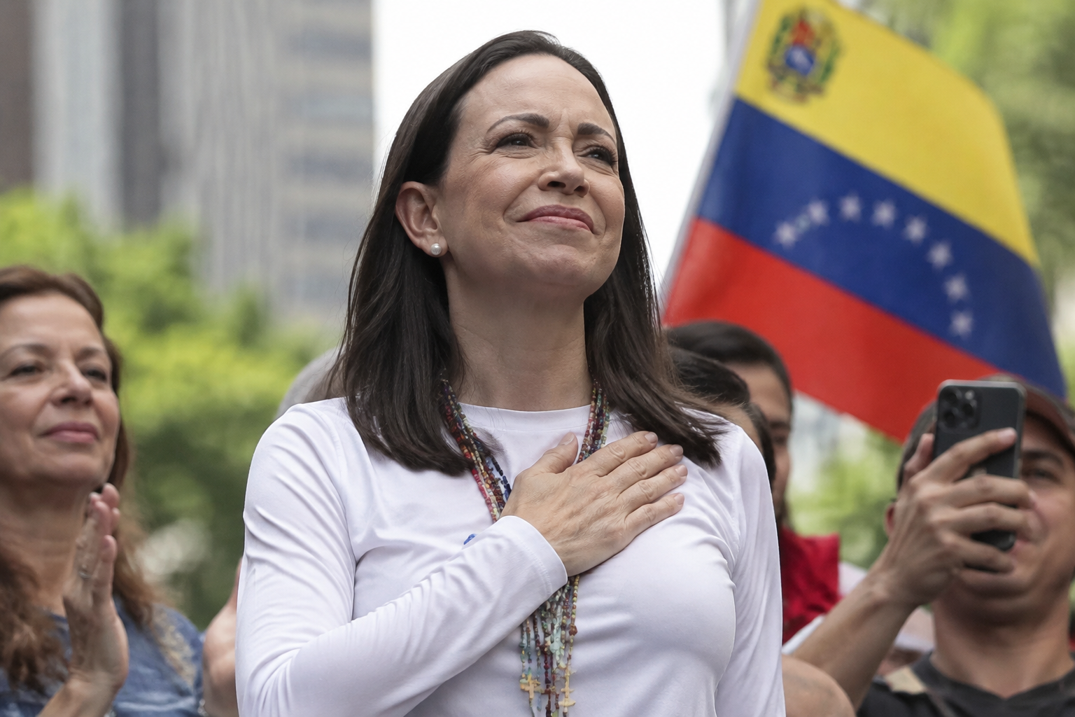 María Corina Machado announces return to Venezuela after nearly a year in exile